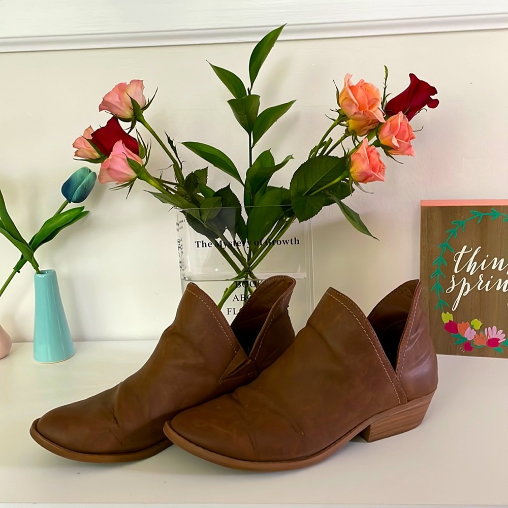 Brown Ankle Booties